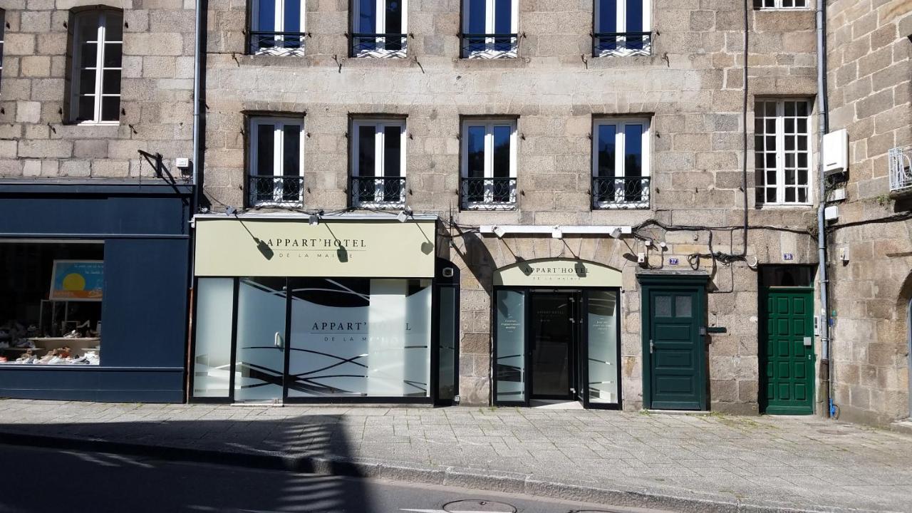 Appart'Hotel De La Mairie Morlaix Dış mekan fotoğraf